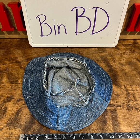 Handmade Levi Straus Denim Bucket Hat BD - Picture 5 of 7